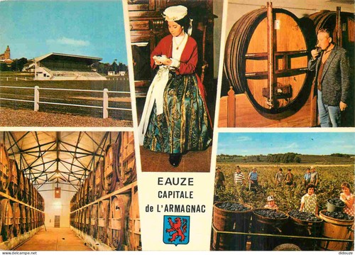 Carte postale eauze - carte,