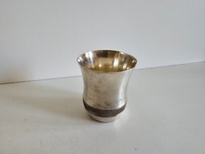 Ancienne Timbale en métal argenté, Coll Gallia Christofle