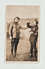 Photo ancienne pilote aviateur