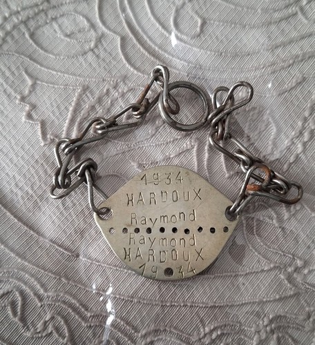 Plaque identité soldat - ,