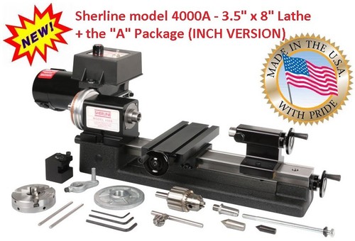 Sherline 4000a 8 - 4000a, x