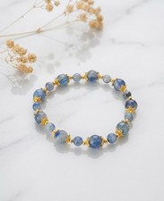 Bracelet "Ghiaccio" en Kyanite
