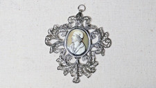 Ancien Pendentif Portrait