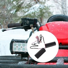 1 paire accessoire de moto poignée chauffante moto chauffage guidon couverture