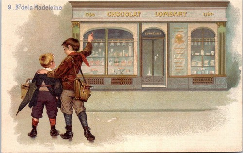 Publicite chocolat lombart - -,