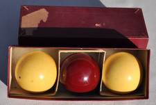 Anciennes Boules de Billard Français marque:Holland-Match - Début XXe siècle