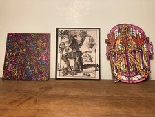 3 GRANDES INVITATIONS - GALERIE LAURENT  STROUK-ROBERT COMBAS DONT RARE MONACO