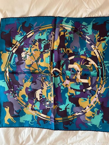 Foulard soie hermès paris - soie,