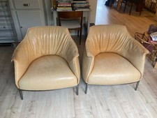 Fauteuils cuir Archibald Poltrona Frau