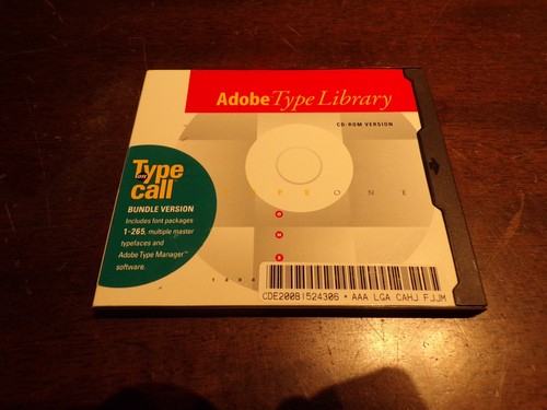 Rom adobe type library - ",