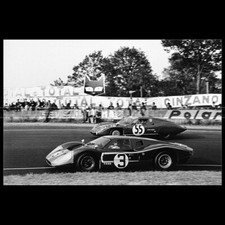 Photo A.035404 FORD MKIV ANDRETTI-BIANCHI ALPINE M64 THERIER-CHEVALIER MANS 1967