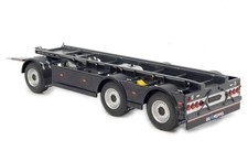 MARGE MODELS, Porte container GS Meppel HOOKLIFT pour VOLVO – Noir, échelle 1...