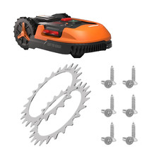 Roues À Dents Pointes Robot Tondeuse Premium Black Worx Landroid S, M