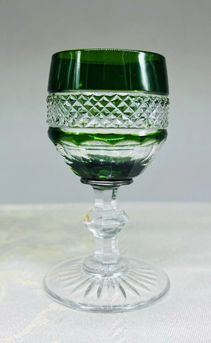 Saint louis trianon wine glass - wine,