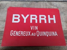 porte menu Byrrh vintage bar