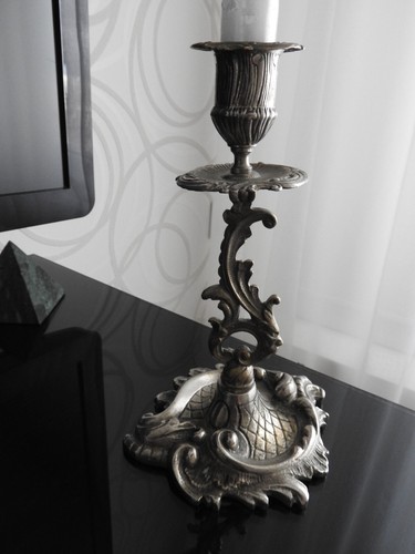 Ancien bougeoir bronze - ancien, en
