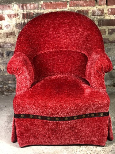 Fauteuil crapaud style