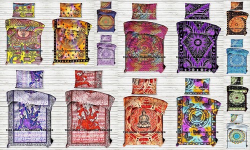 Housse couette mandala - housse,