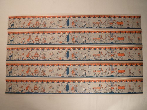 Anciennes bordures rayures - 5x,