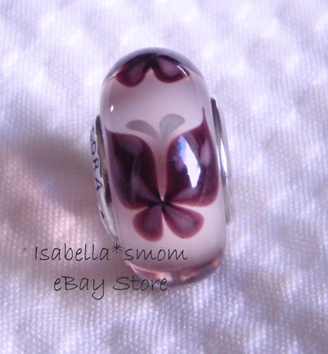 Rose papillon bisous - rose,