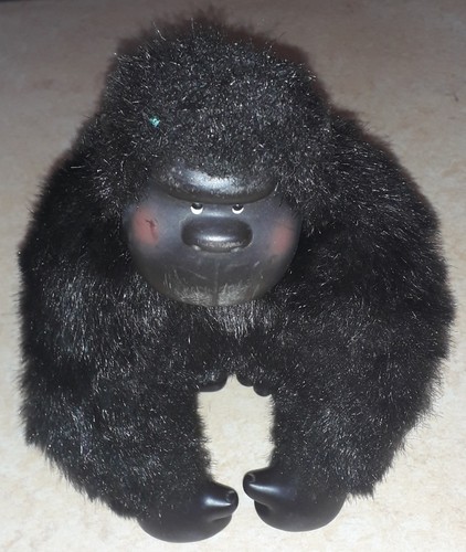 Ancienne peluche doudou singe - ancienne,