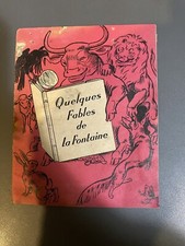Ancien petit livre 7 Fables de