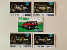 LOT 5 STICKERS PRAIRIE 4X4 NISSAN