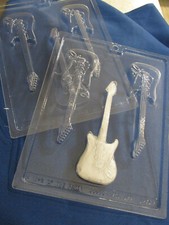 2 Guitar chocolate Mold lifr of the party 08902 #j-84