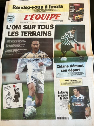 Equipe journal 4 1999 - b)l'equipe, 30/4/1999