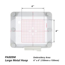 Cadre magnétique PA889M 150×150 pour Pfaff Creative Vision – cercl