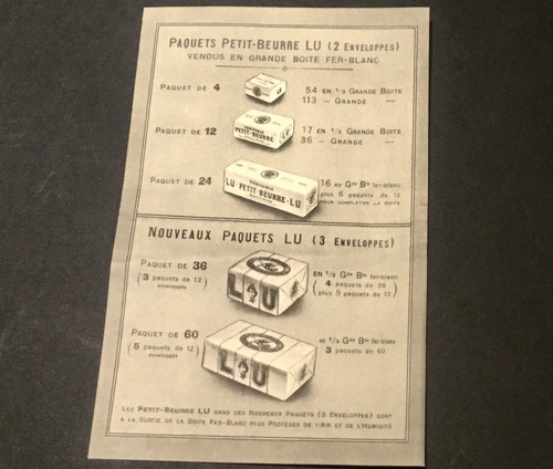 Ancienne plaquette catalogue - ancienne,
