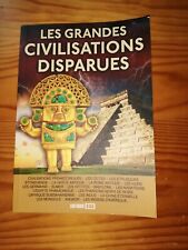 Livre--Les grandes civilisations disparues Ed ESI--2013