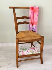 Chaise prie dieu ancienne
