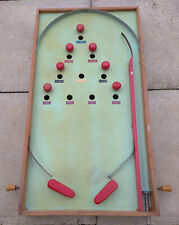 vintage ancien jouet bois flipper