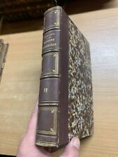 Rare 1862 " Histoire Universelle " CESAR Cantu Vol 11 Français Antique Livre