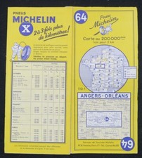 Carte MICHELIN 64 ANGERS