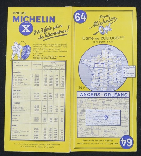 Carte michelin angers - michelin,