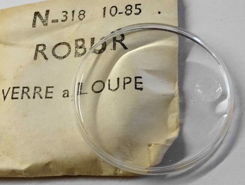 Verre pour montre a loupe - 1,