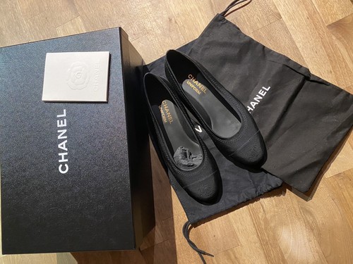 Chanel ballerines noir - noir, semelle