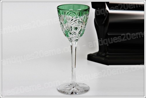 Verre vin rhin cristal - vin,