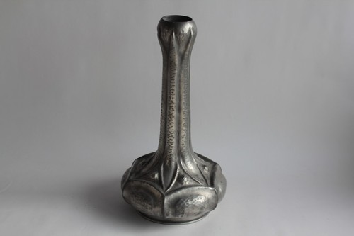 Vase étain alice eugène - étain,