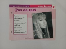 CARTE FICHE - ANNIE PHILIPPE