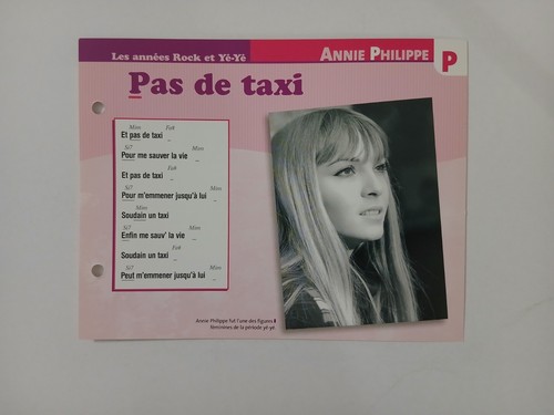 Carte fiche annie philippe - fiche,