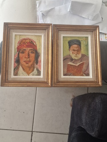 Paire tableaux maurice - de,