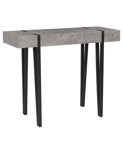 Beliani console effet béton - beliani,