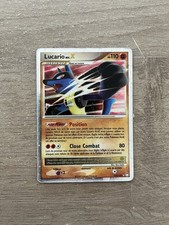 Carte Pokemon Lucario Niv X 122/123 Diamant & Perle:Trésor Mystérieux VF FR