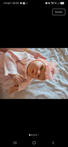 Bebe reborn vinyle tissus - reborn,