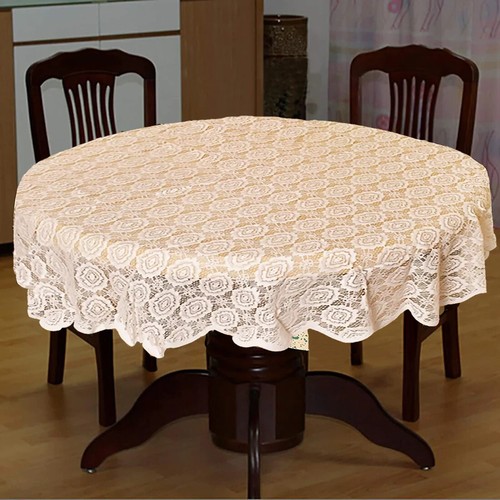 Housse table ronde places - 4,