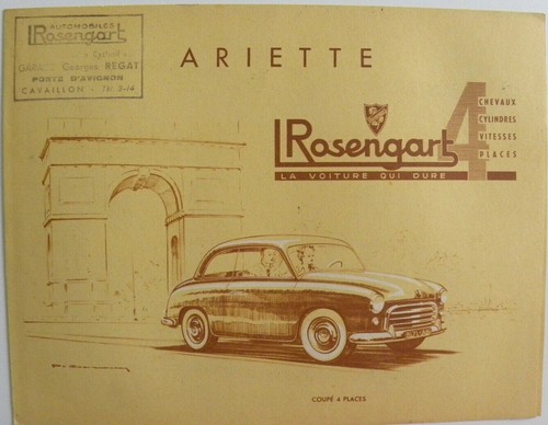 Catalogue brochure rosengart - /,