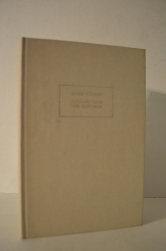 Poems from the quechua - from, mark